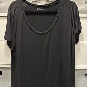 Grace & Lace Women's Classic Black Tee